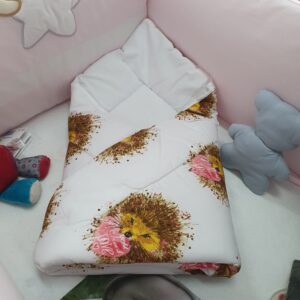 Kokvilnas konvertiņš sedziņa izrakstīšanai