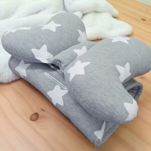 Универсальный вкладыш в коляску «Stars Grey»