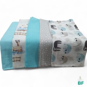 Пелёнки, комплект 4+1шт,»LEMURS»