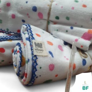 Пелёнка детская 85*80 см, хлопок, утеплённая, WOWO Kids