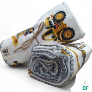 Пелёнка детская 80*85 см, хлопок, утеплённая, WOWO Kids