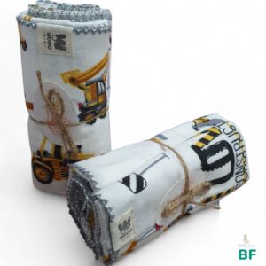Пелёнка детская 80*85 см, хлопок, утеплённая, WOWO Kids