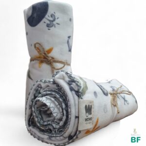 Пелёнка детская 80*85 см, хлопок, WOWO Kids