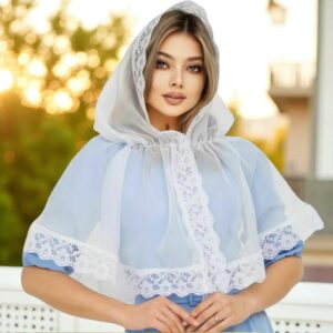 Lakats, šalle, kāzam kristībām baznīcām