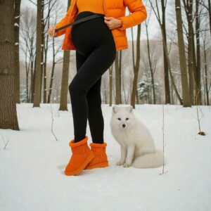 Леггингы для беременных с утеплением M-XXL