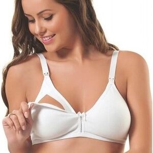 Krūšturis barojošām māmiņām PAPATYA lingerie white