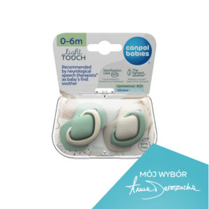 Canpol babies Light touch silikona knupis, simetrisks, 0-6 m