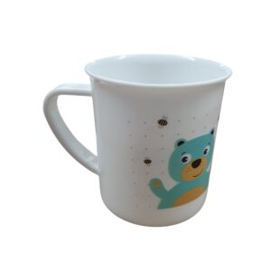 Plastmasas glāze ar rokturi bērniem