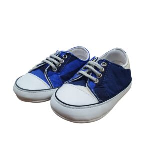 Bērnu zābaciņi 19 izm / 12 cm BLUE