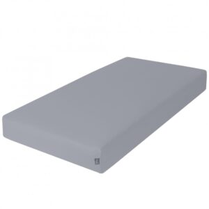 Palags ar gumiju 60*120 cm Ceba Baby dark grey