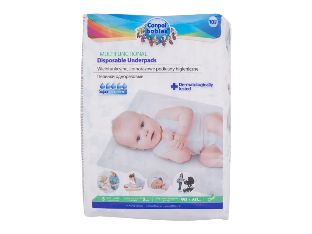 CanpolBabies Vienreizējais autiņš (10gab. 90x60cm) CanpolBabies Vienreizējais autiņš (10gab. 90x60cm)