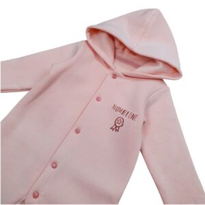 Детский комбинезон «Number ONE» light pink