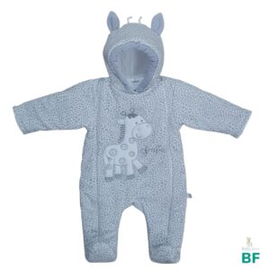 Kombinezons jaundzimušajiem «Giraffe» grey