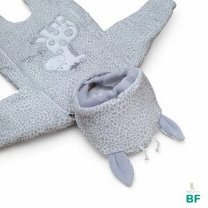 Kombinezons jaundzimušajiem «Giraffe» grey