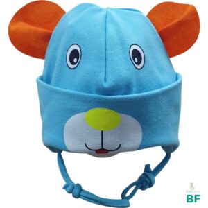 Шапочка шапочка новорождённому мальчику, blue
