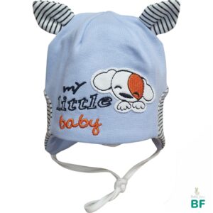 Шапка для мальчика из хлопка My little baby