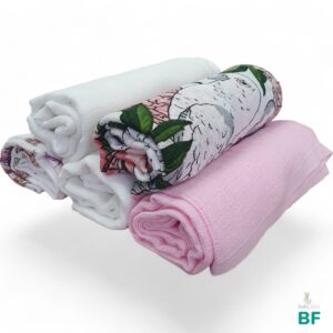 Пелёнки, комплект 5в1, pink