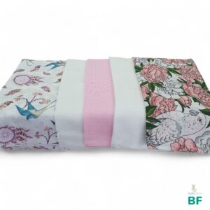 Пелёнки, комплект 5в1, pink