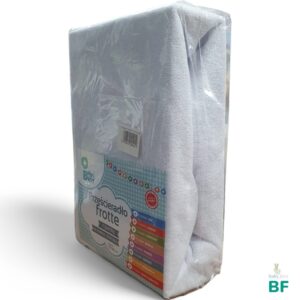 Palags ar gumiju Baby plus Frotē 70*140cm White