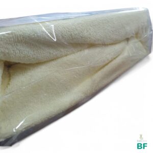 Palags ar gumiju Baby plus Frotē 70*140cm yellow