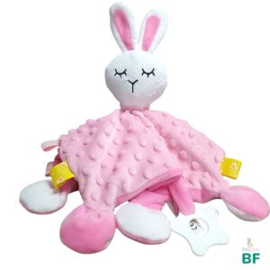 Mīļlupatiņas ar grabulīti “The bunny is sleeping”