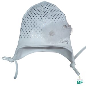 Шапочка новорождённого “Zara Baby” ecru, MWJ2983