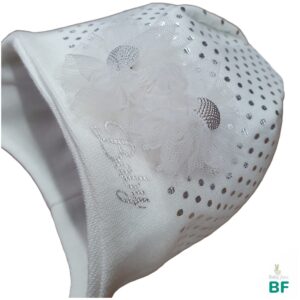 Шапочка новорождённого “Zara Baby” ecru, MWJ2983