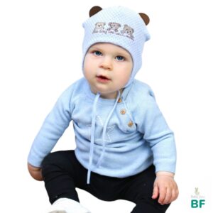 Шапочка для новорожденных bear
