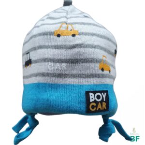 Шапочка двухслойная “BOY CAR”