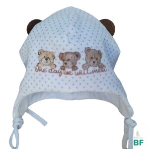 Шапочка для новорожденных bear