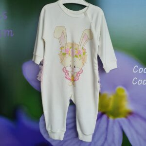 Kokvilnas rāpulīši «Flower bunny»