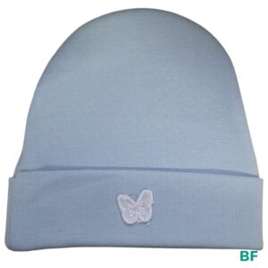 Хлопковая шапочка для новорождённых «Колпачёк» blue