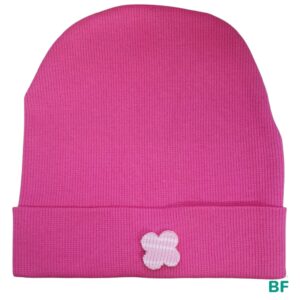 Хлопковая шапочка для новорождённых «Колпачёк» pink