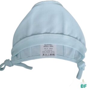 Хлопковая шапочка швы наружу Vilaurita, light blue