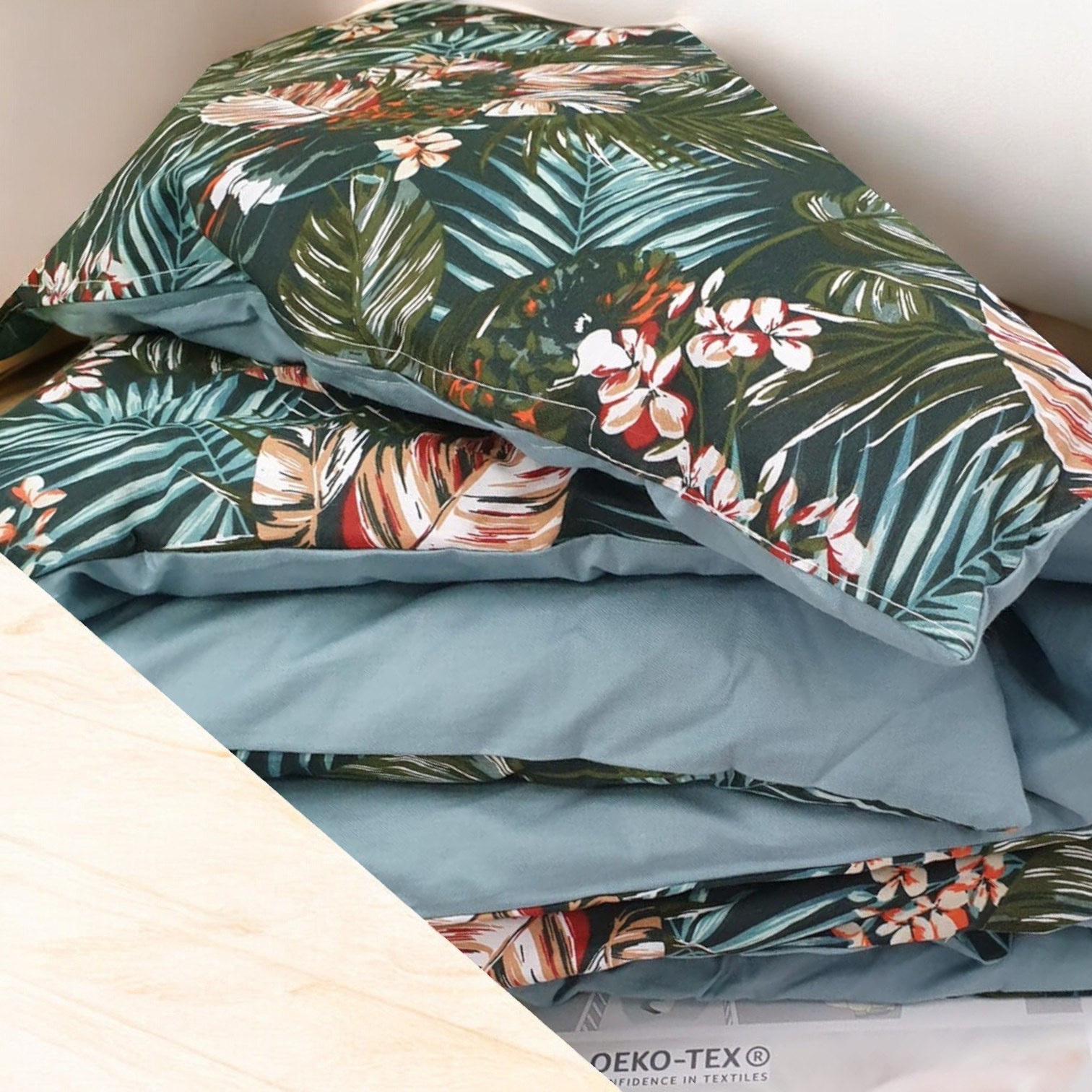 Bērnu gultas veļas komplekts «Miminu» no 2 daļam 120×90 cm Bērnu gultas veļas komplekts «Miminu» no 2 daļam 120×90 cm