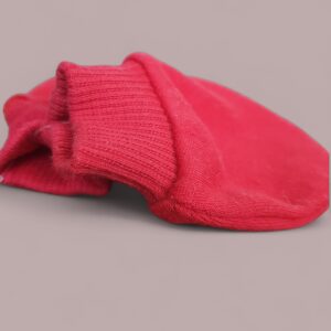 Варежки (антицарапки) для новорожденных 0-1 мес RED