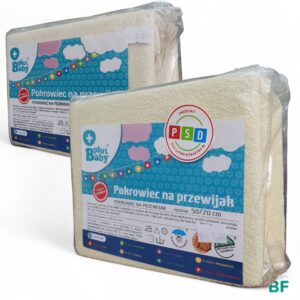 ЧЕХОЛ ДЛЯ ПЕЛЕНАЛЬНОГО СТОЛИКА PLUSBABY ФРОТЕ 70 x 50 см