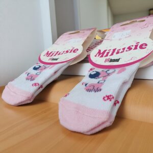 Носочки для новорожденных, хлопок, 0-1 мес, MILUSIE