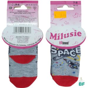 Носочки для новорожденных, хлопок, MILUSIE SPACE