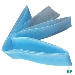 Лента органза light blue