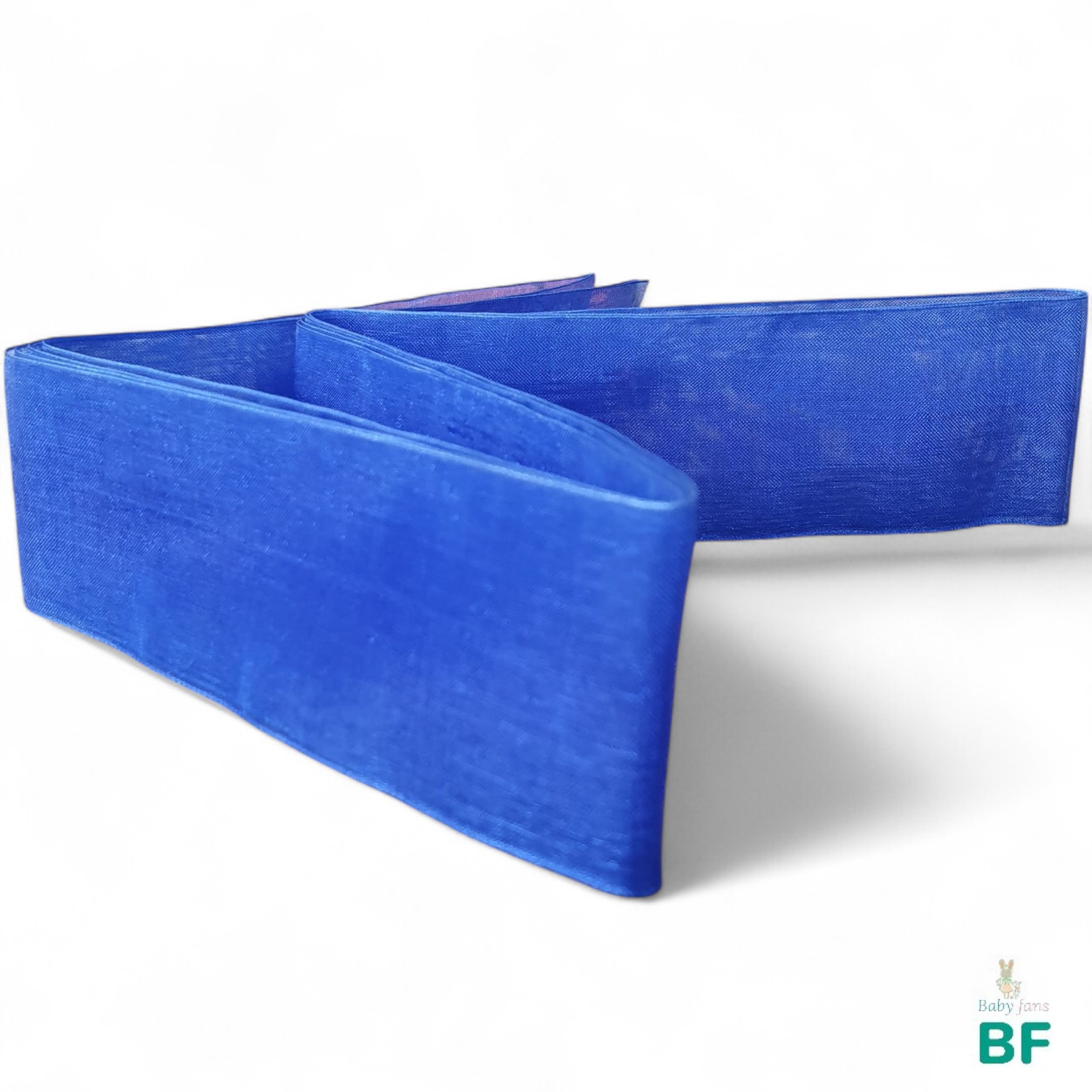 Organzas lente blue Gaiši zila organzas lente dāvanām
