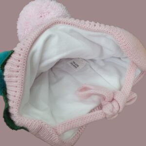 Шапка NIKOLA.ua pink/grey