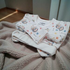 Хлопковый комплект на выписку 2 в 1 Lullaby